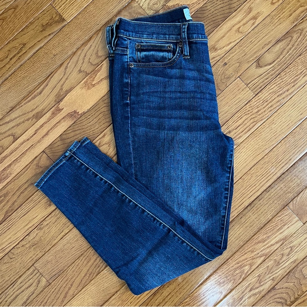 J. Crew 9” High Rise Toothpick Jeans